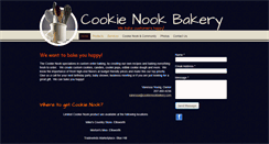 Desktop Screenshot of cookienookbakery.com